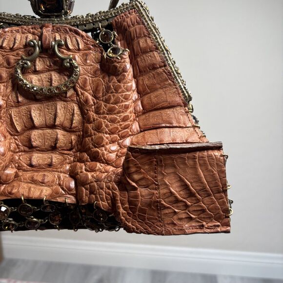 Clara Kasavina Crocodile Jewel Bag - Picture 4 of 7